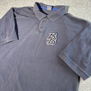 Vintage Bad‎ Boy Polo Shirt Mens 3xl Blue Embroidered Big And Tall Streetwear